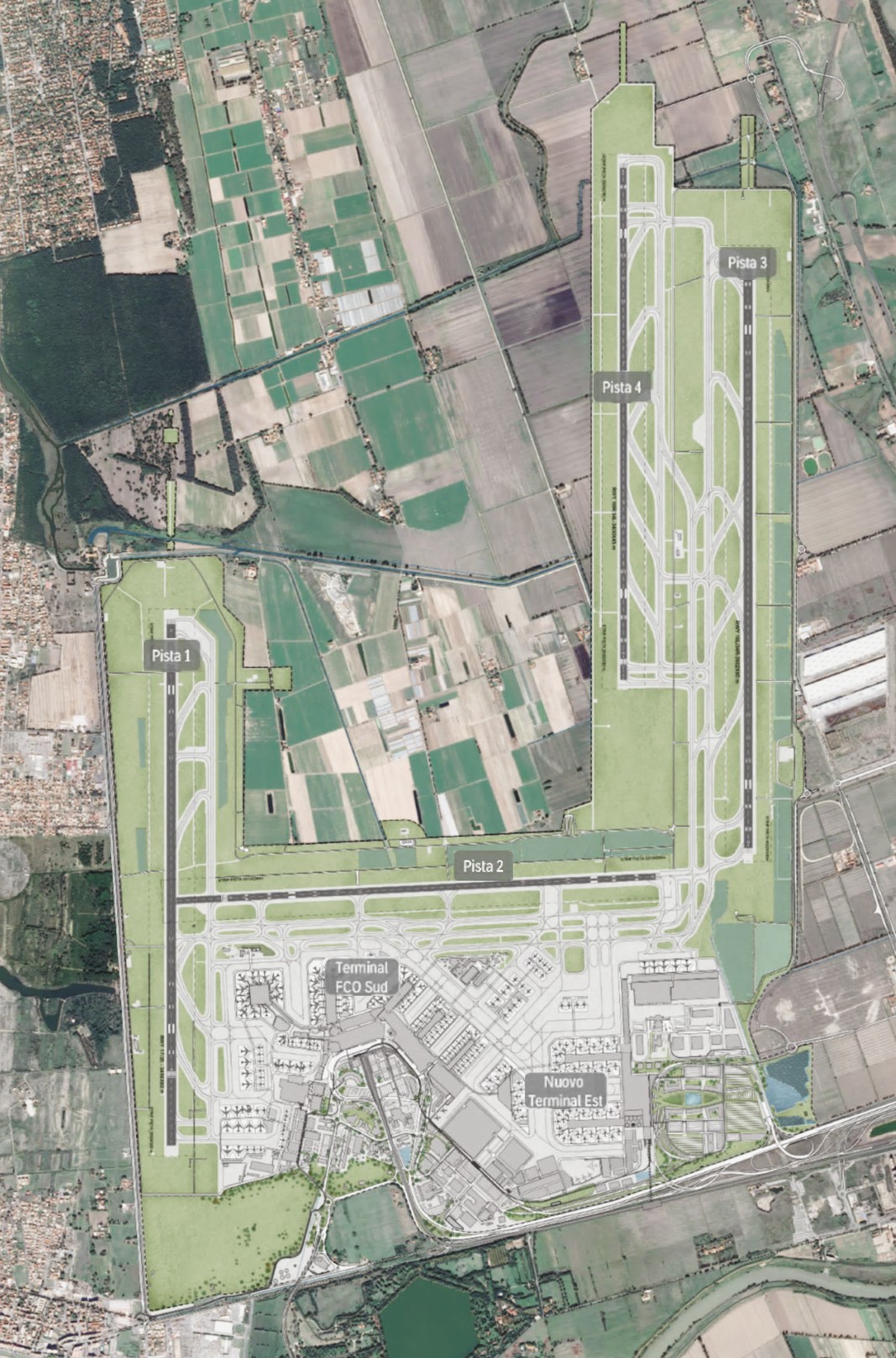 Assetto delle infrastrutture aeroportuali al 2046